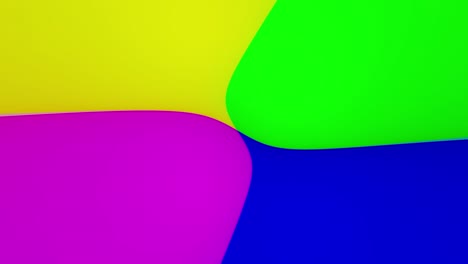 4k loopable color gradient background - multicolored motion gradient background, soft background, colorful background animation. gradient of rainbow colors are cyclically shifting in loop. circle shaped background