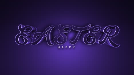 Monochrome-Happy-Easter-on-purple-gradient