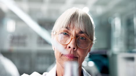 senior woman scientist in laboratory