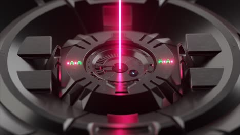 futuristic laser technology mechanism