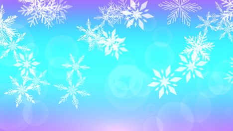 mesmerizing snowflake pattern on gradient background