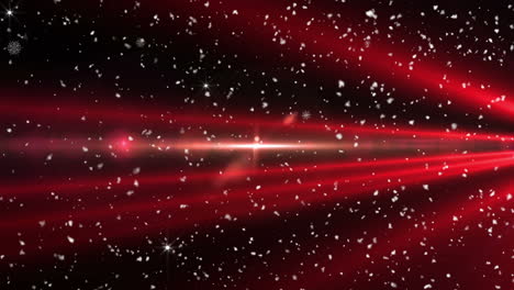 estrellas fugaz sobre fondo negro