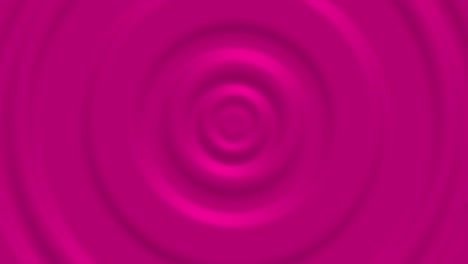 3d render of pink abstract pattern of liquid ripples. seamless loop animation