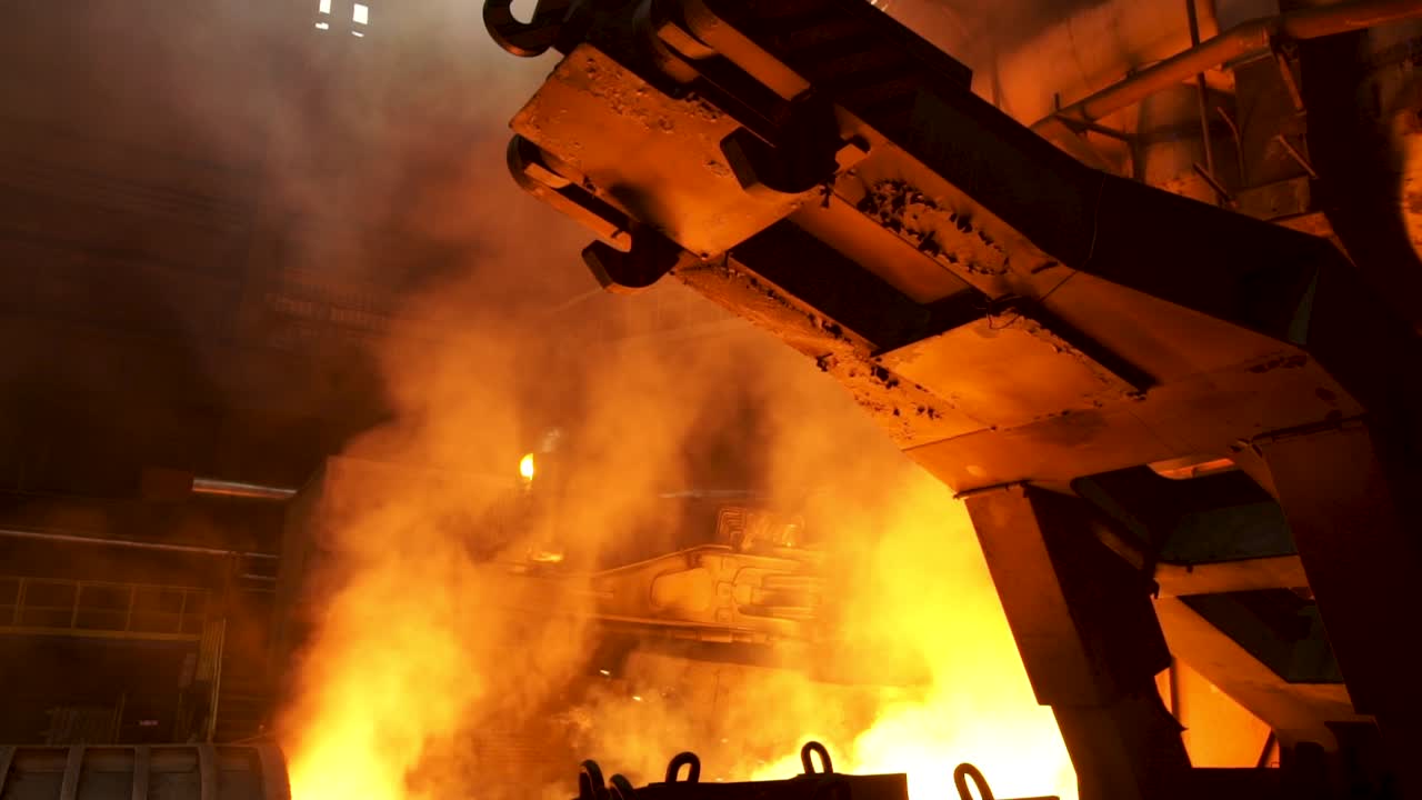 Processo di produzione in acciaieria