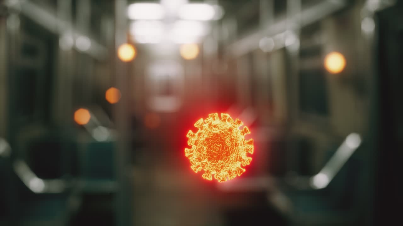 Coronavirus COVID-19-epidemi i metro-vogn