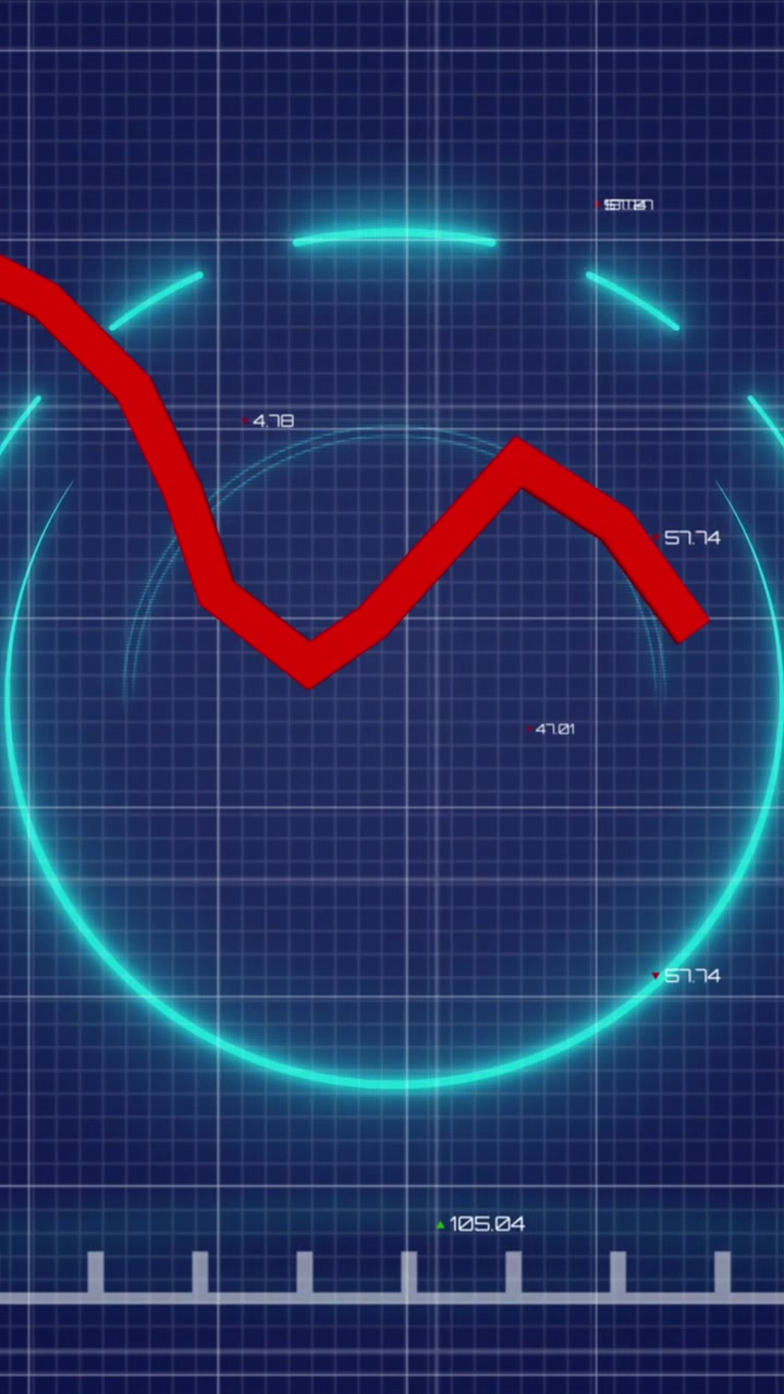 Animation of data processing over shapes