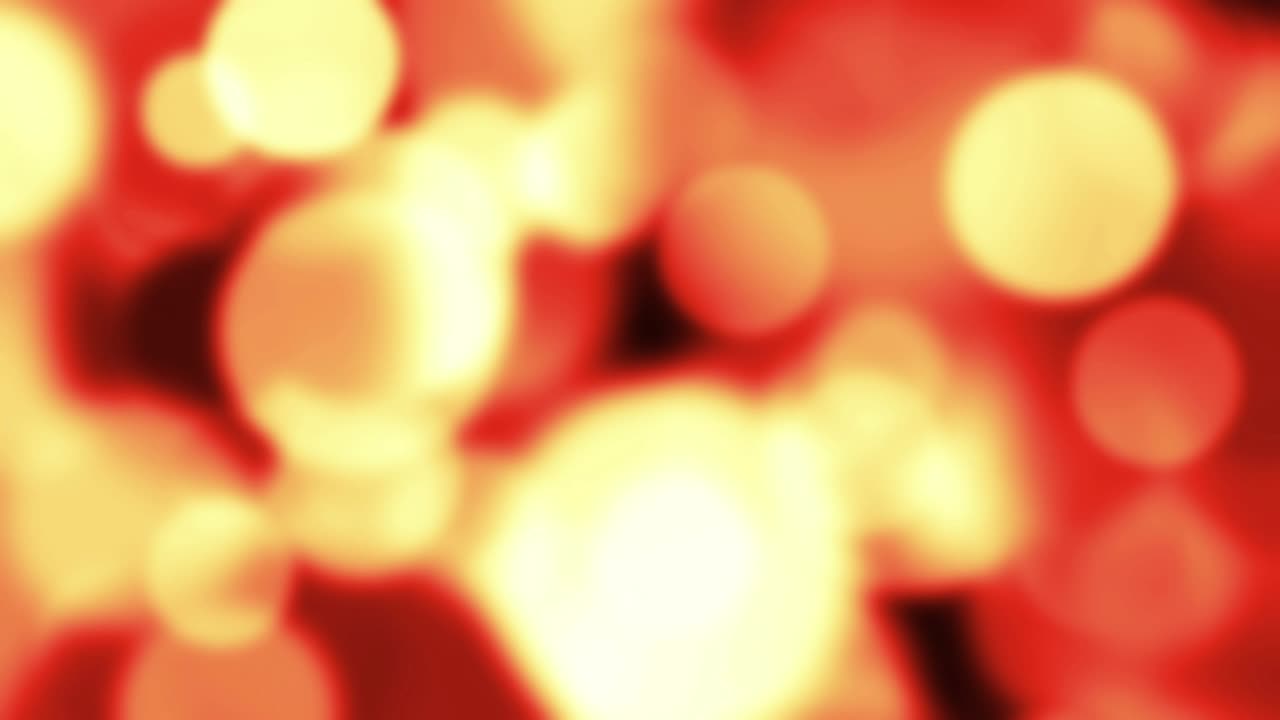 círculos en bucle fuera de enfoque - naranja