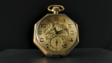 vintage gold pocket watch