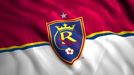 real salt lake soccer flag