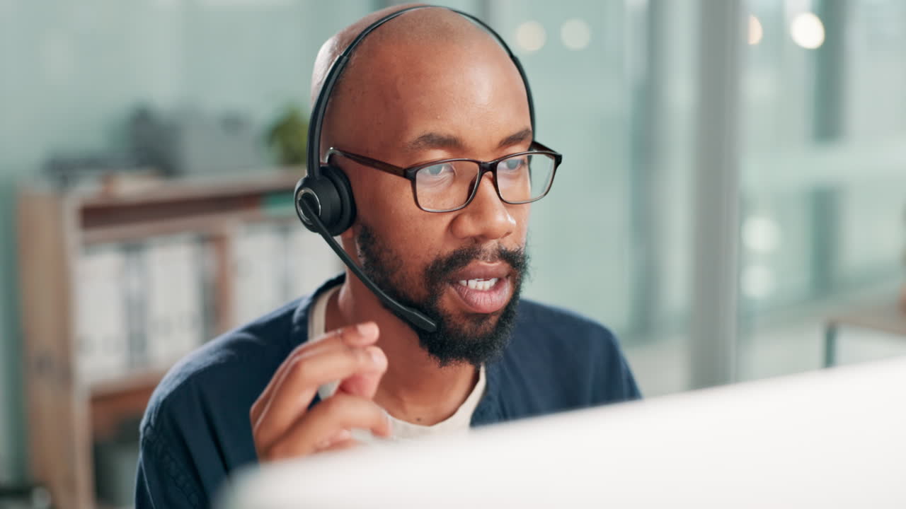 Business Person on a Business Call