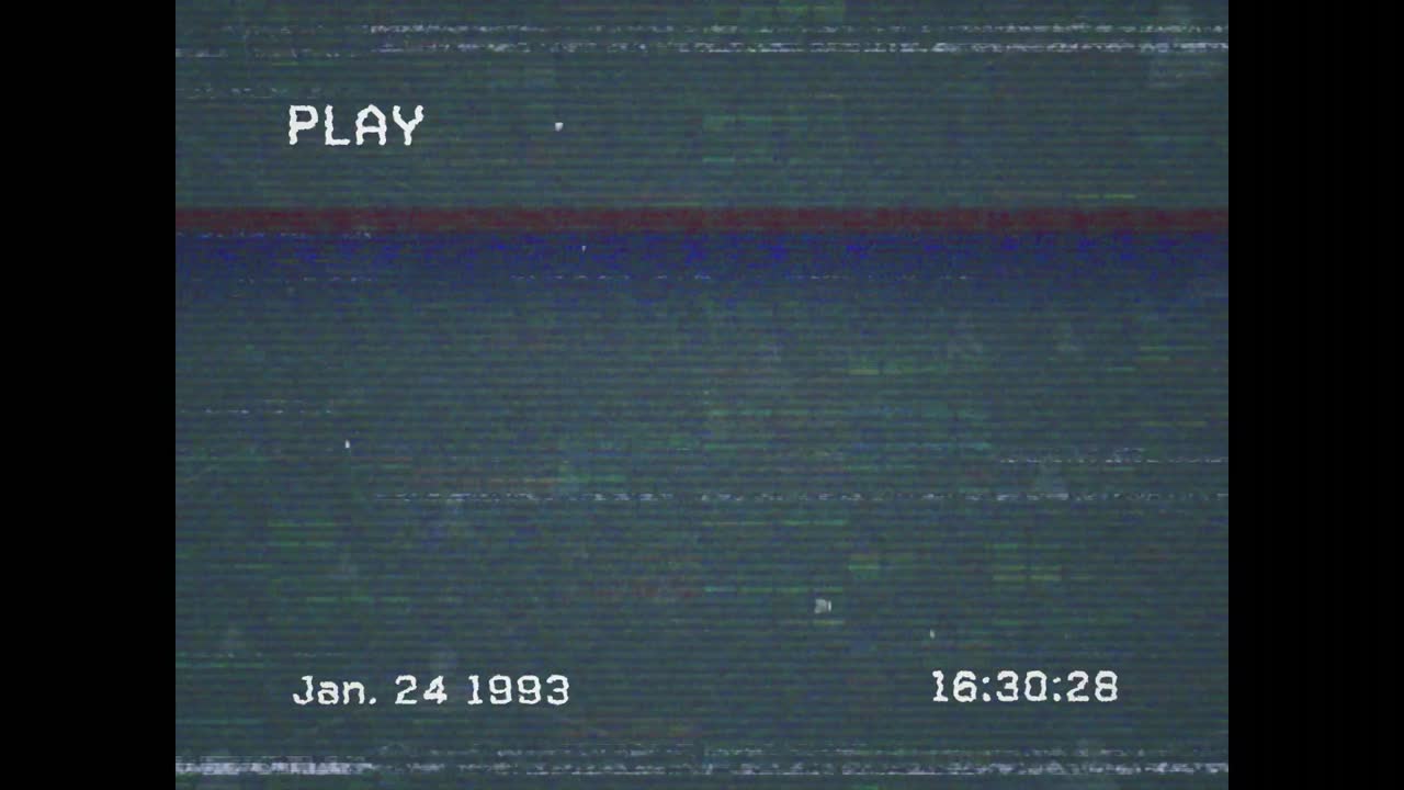 Animation of screen with digital interface, network of connections and data processing with glitch