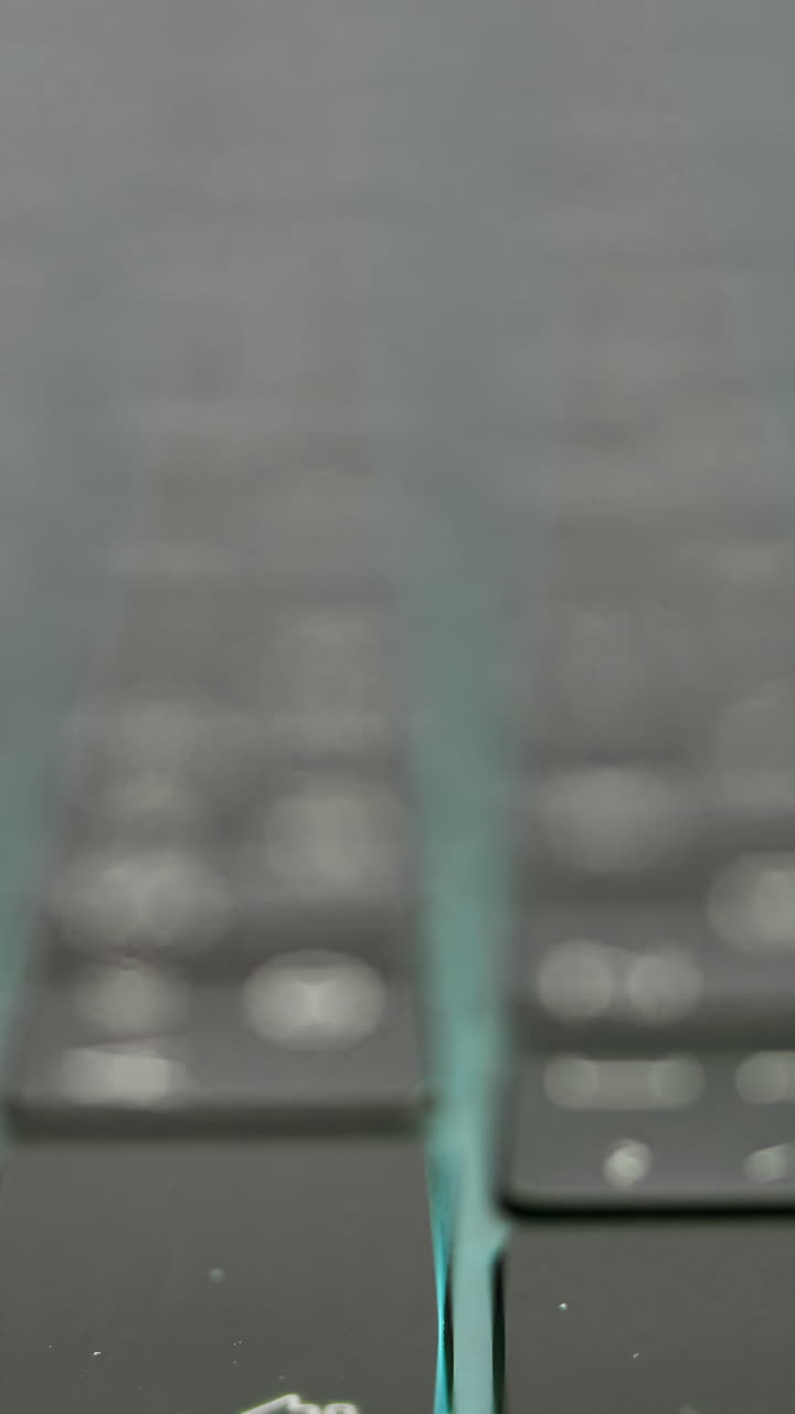 Close-up of a Laptop Keyboard