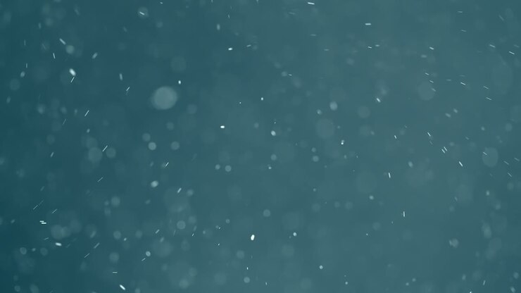 Heavily Falling Cold Blue Particles
