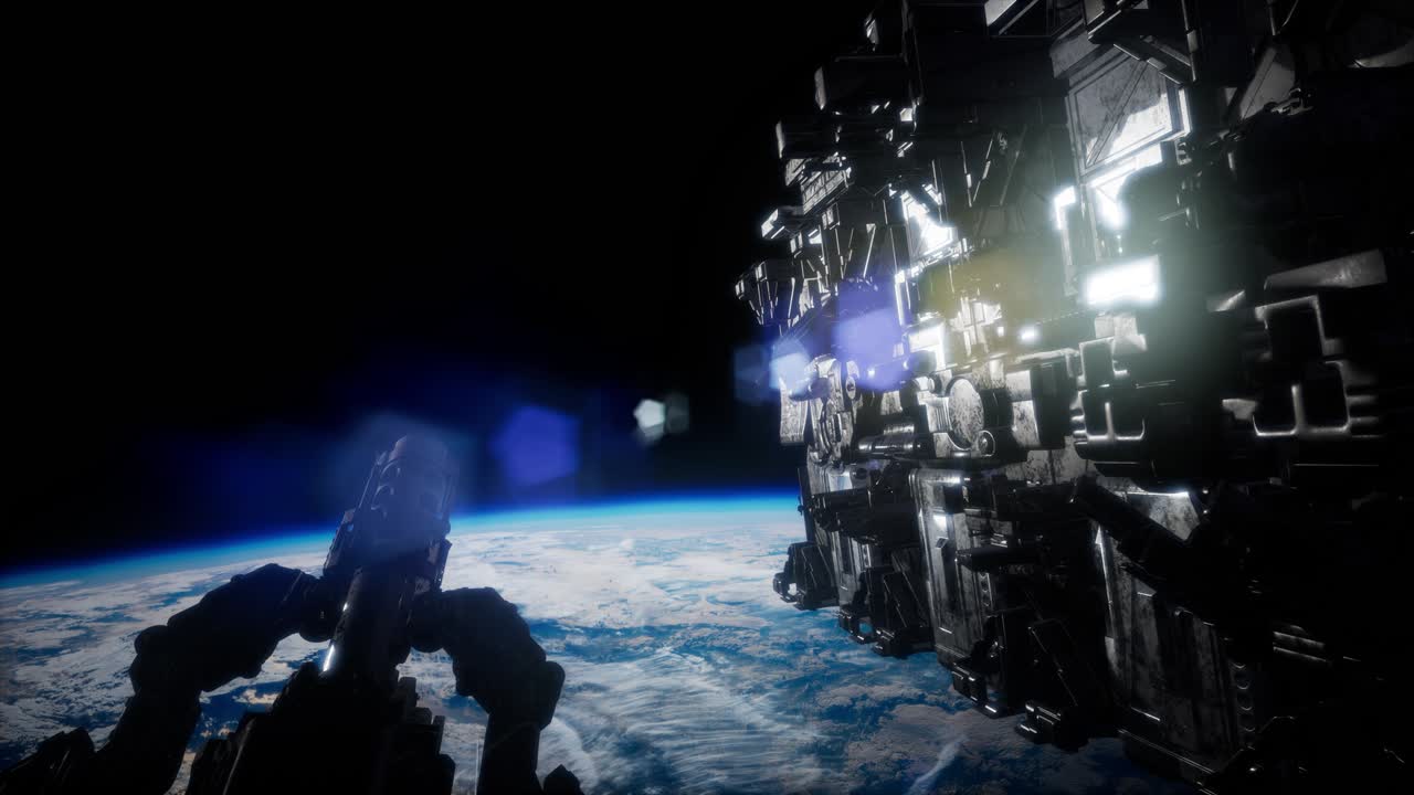 지구 근처의 외계인 ufo