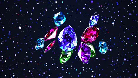 piedras preciosas de colores