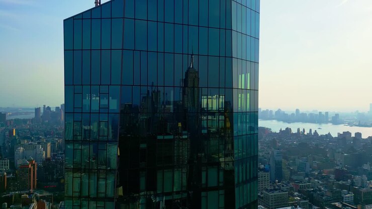 Design architettonico moderno di edifici, Madison Square Park, New York