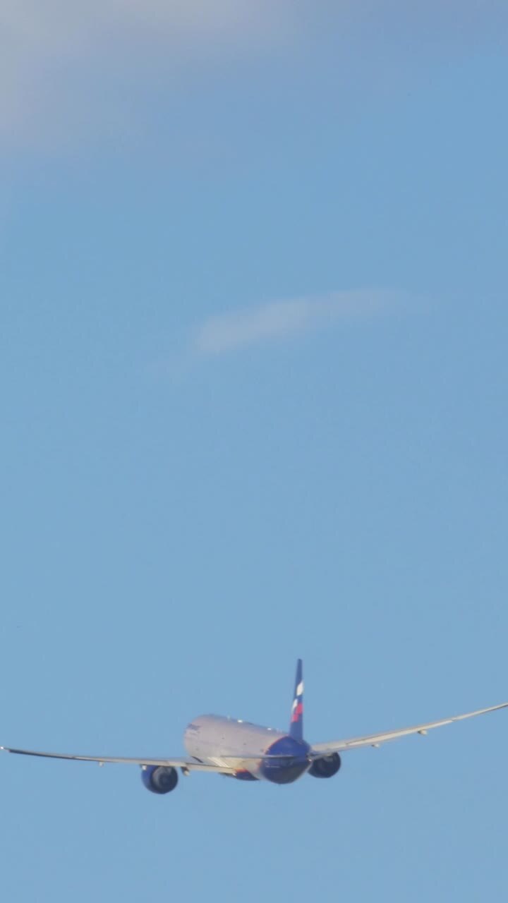 Aeroplanes in the sky