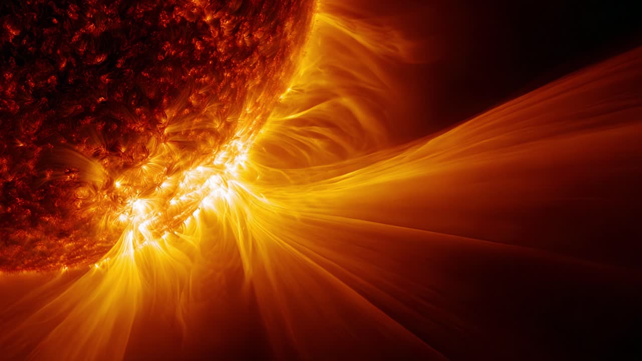 Astonishing Views of Solar Eruptions and Coronal Mass Ejections: Captivating Imagery of the Sun’s Fiery Atmosphere and Dynamic Solar Phenomena