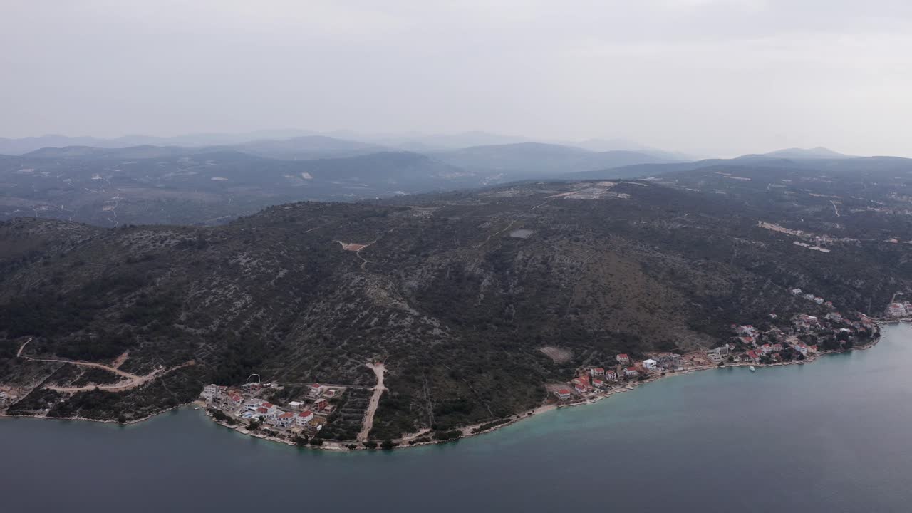 dron shoot de croacia - rogoznica y trogir