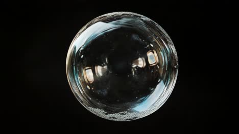 a beautiful soap bubble