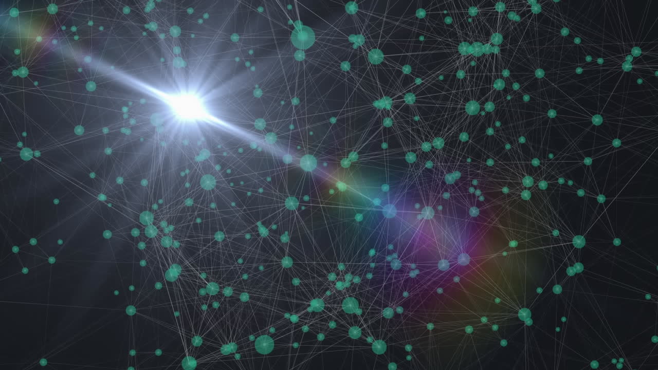 연결 네트워크의 애니메이션과 데이터 처리