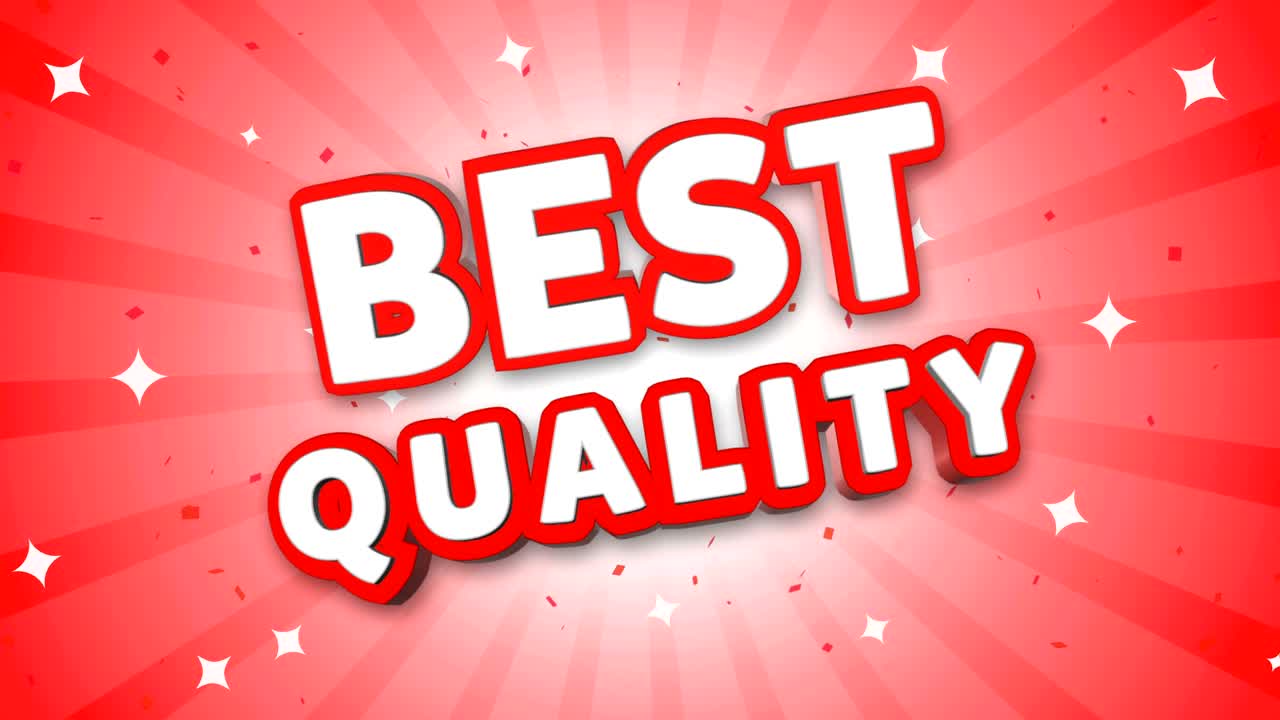 가장 좋은 품질의 3d 텍스트가 떨어지는 콘페티 배경에
