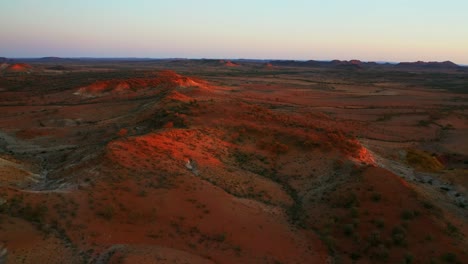 scrubby grassland at the wilderness of alice springs in northern territory of australia