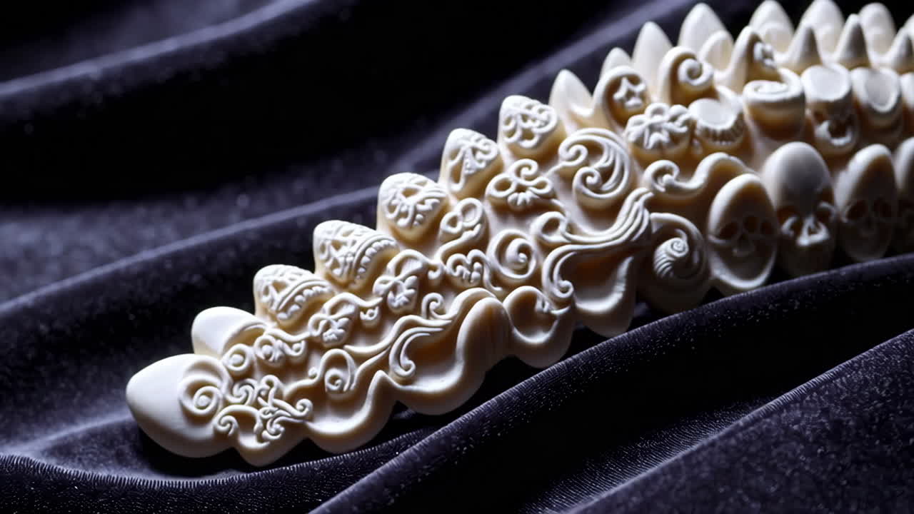 Ornamental Ivory Carving