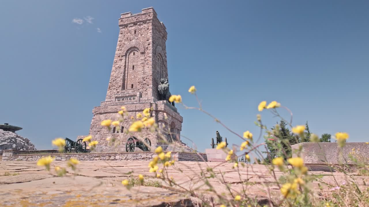 Shipka Monument in Bulgaria on a Sunny Day