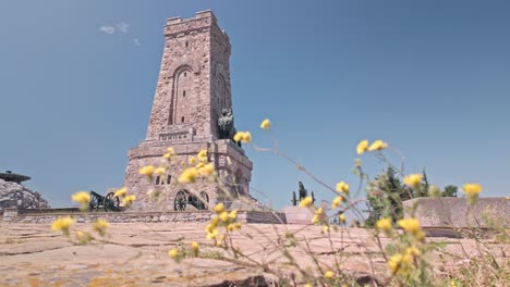 shipka monument in bulgaria on a sunny day