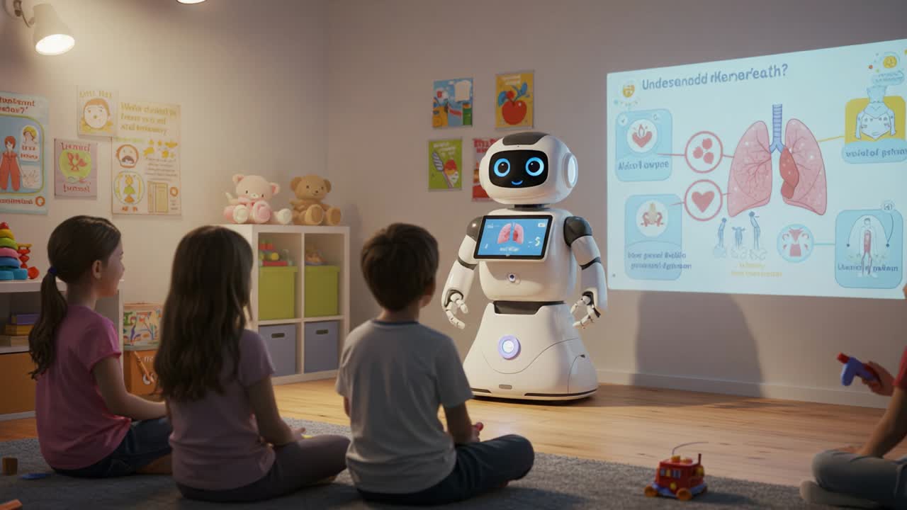 Engaging Learning Experience: A Friendly Robot Educates Children About ...