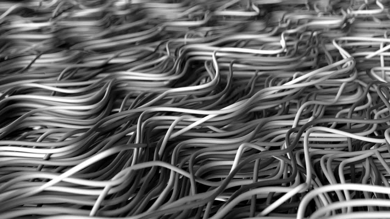 Abstract Futuristic Tech Lines.