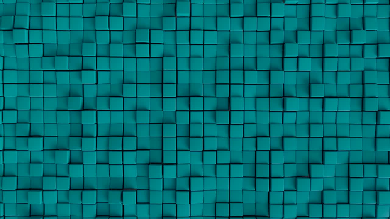 원활한 루핑 큐브 벽