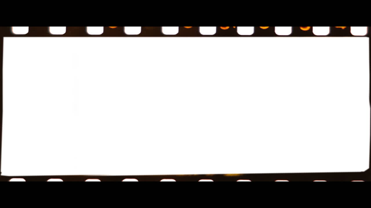 Real 35mm film anamorphic frame  overlay - clean