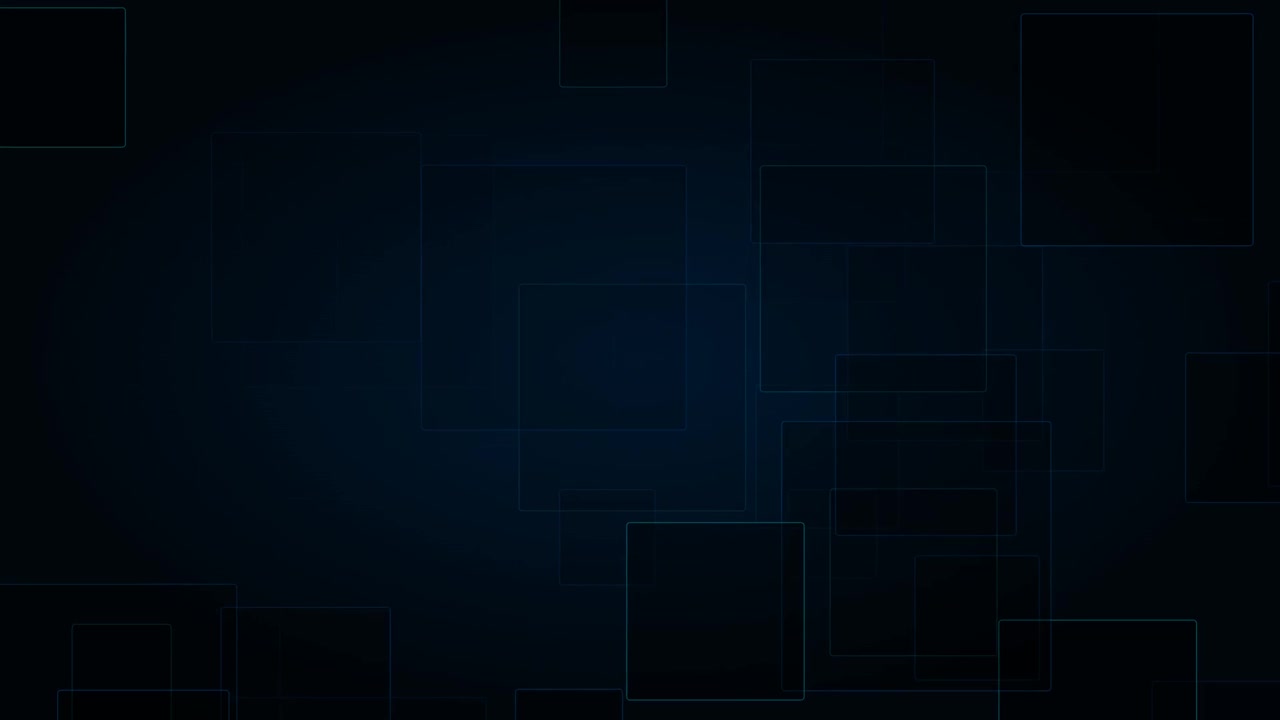 Abstract Motion Background with Floating Transparent Squares