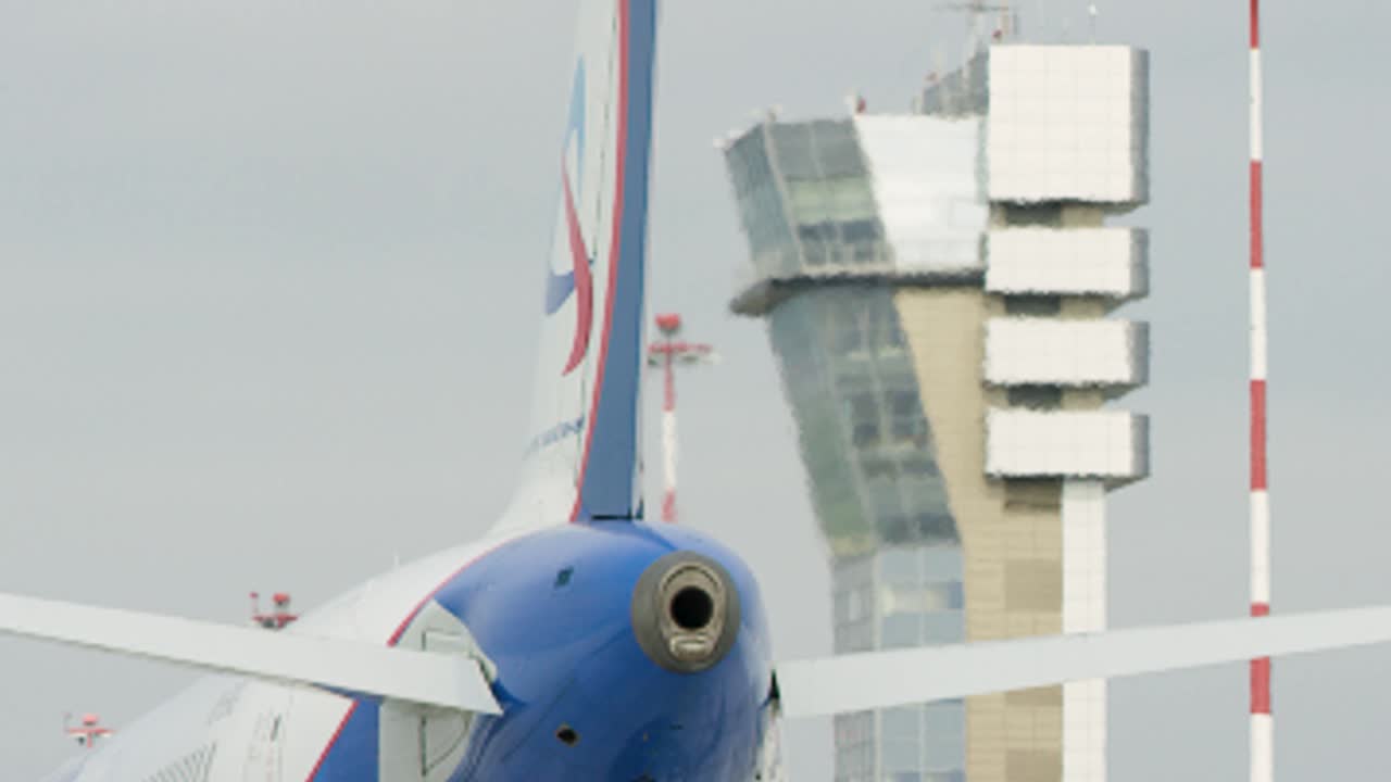 공항에서 비행기