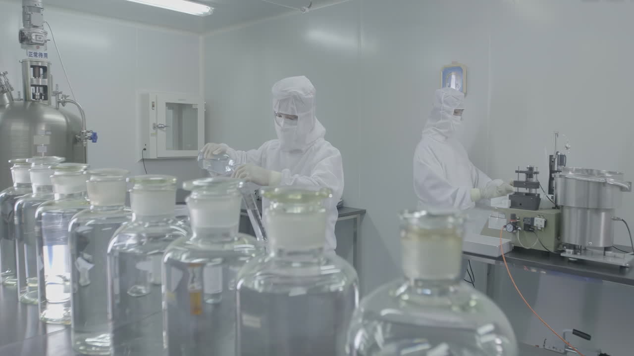 Medical Scientists or technicians loading a sample to centrifuge machine to analyzing. Advanced research lab with modern equipment. Drug or vaccine development in professional biotechnology lab