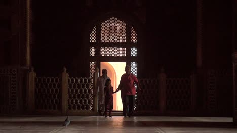 Three-Indian-Men-Gather-in-Front-of-a-Doorway