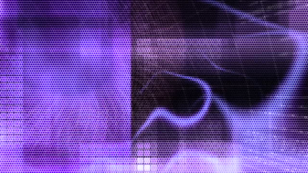 fondo de movimiento animado generado por computadora para la producción de películas de video web