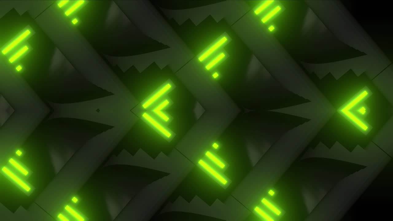 patrón geométrico de neón abstracto