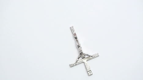 silver crucifix