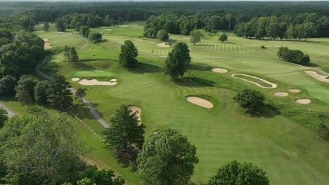 sustainable golf course built in harmony with surrounding nature