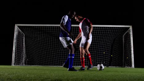 jugador de fútbol jugando al fútbol 4k