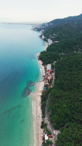 clear water beaches on the mexican coast south of puerto vallarta, jalisco