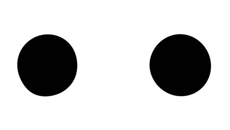 two black balls collide on white background. abstract black balls combine. seamless looping. video animated background.