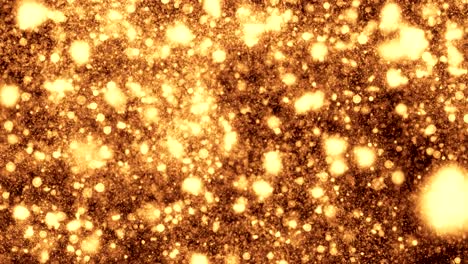 4k abstracte gouden deeltjes.