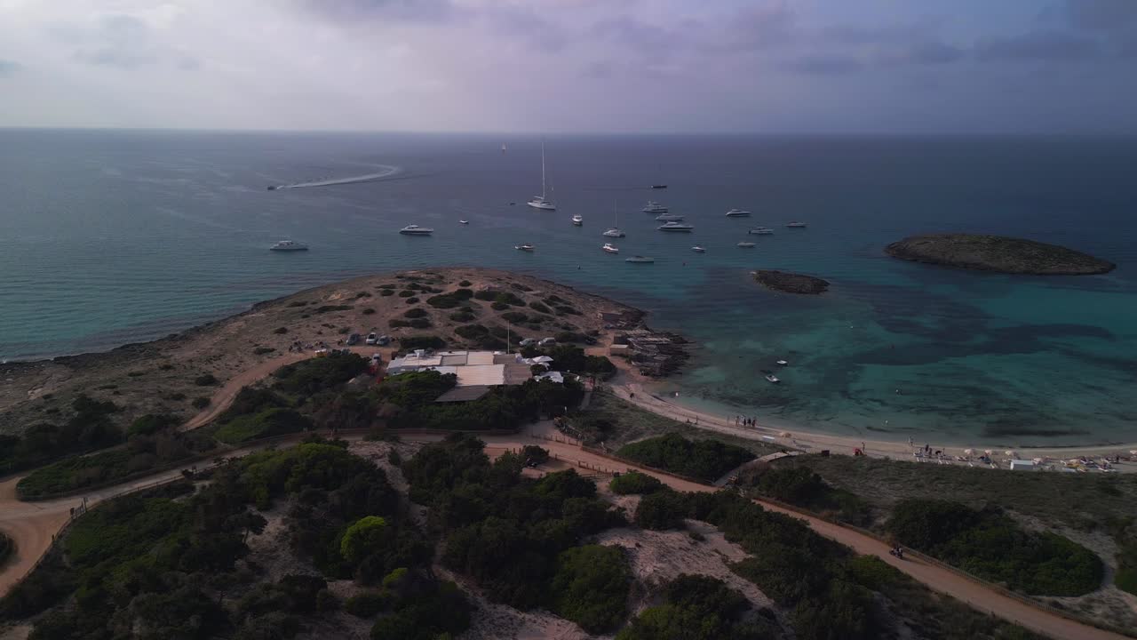 럭셔리 요트 디너 타임 레스토랑