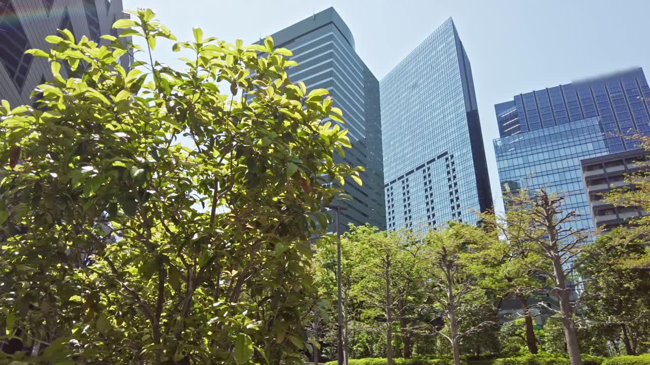 Urban landscape of Tokyo seen from Shinjuku-ku, Tokyo