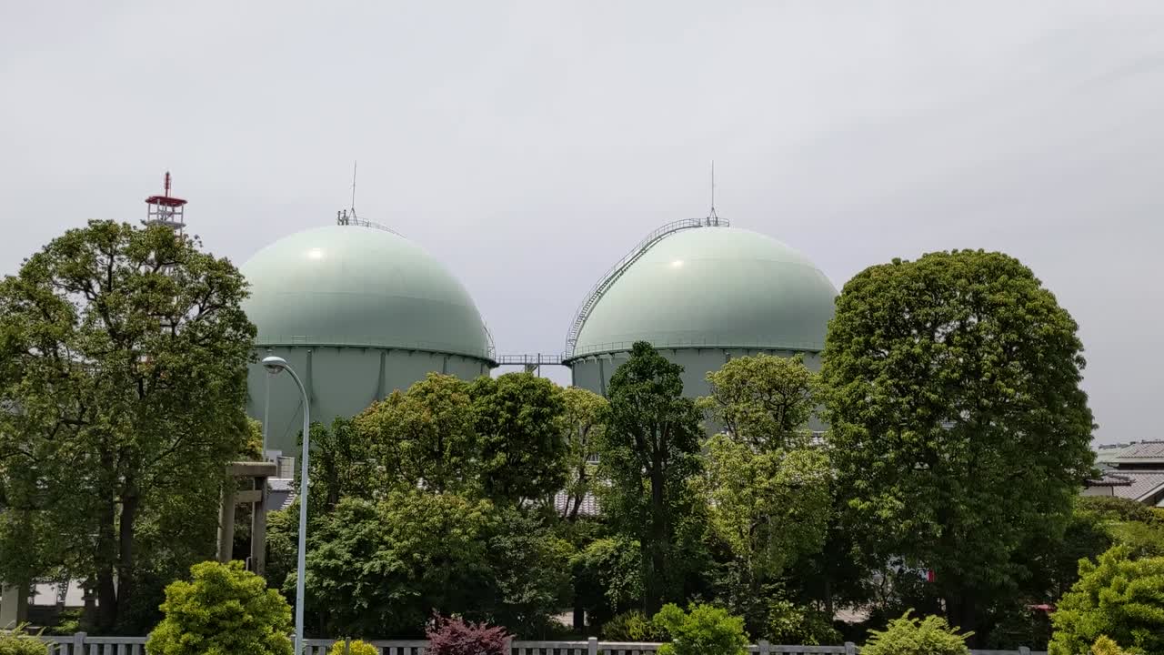 일본에서 가스 크, 도쿄 풍경 2022