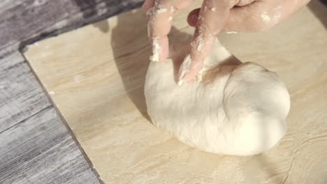 kneading dough